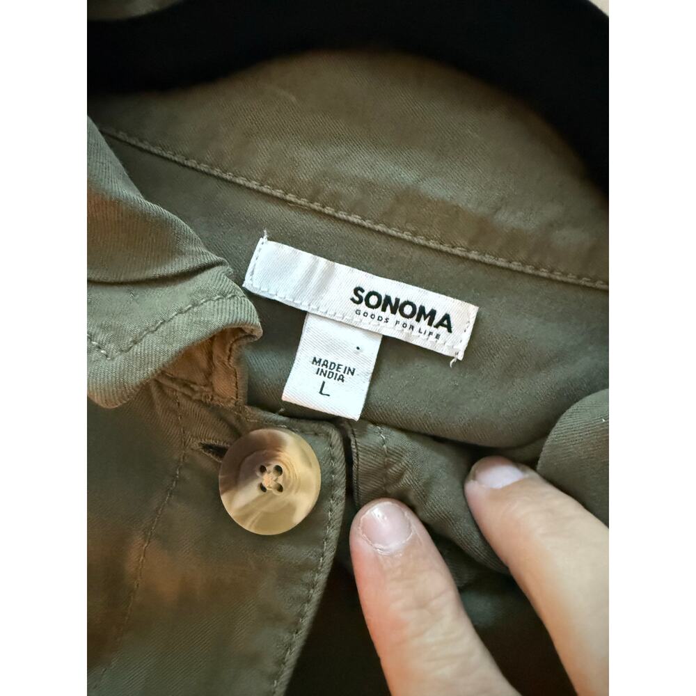 Green Sonoma Dress Size Large - Picture 4 of 7